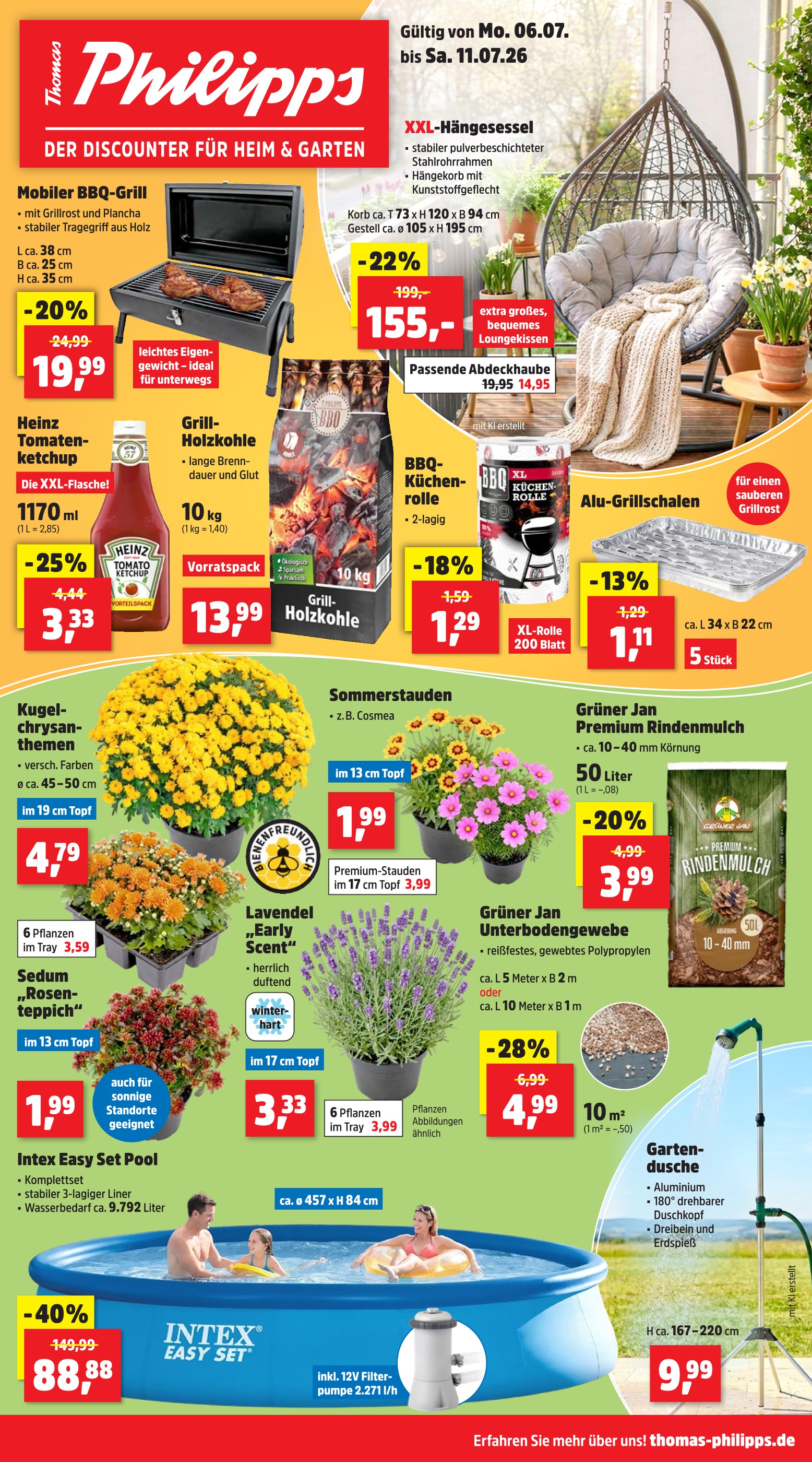 Aktueller Thomas Philipps Discounter Prospekt in Pritzwalk und Umgebung, "Top Angebote" mit 17 Seiten, 06.07.2026 - 11.07.2026